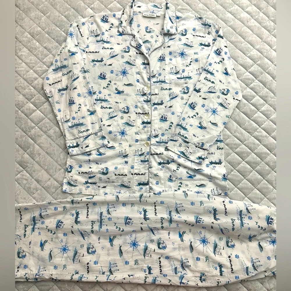 Roller Rabbit Nautical Pajama Set - Picture 1 of 5